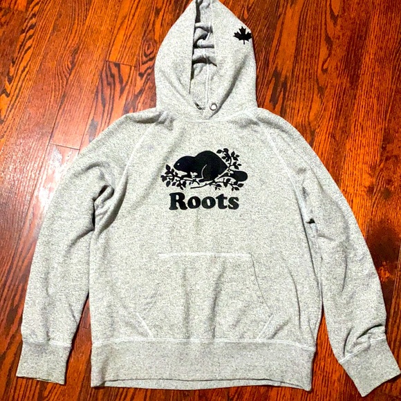 Roots Other - Large salt and pepper Roots hoodie